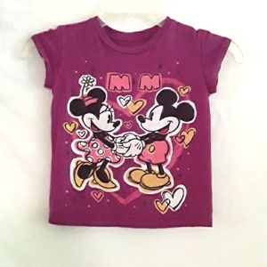 Disney Minnie & Mickey Tee